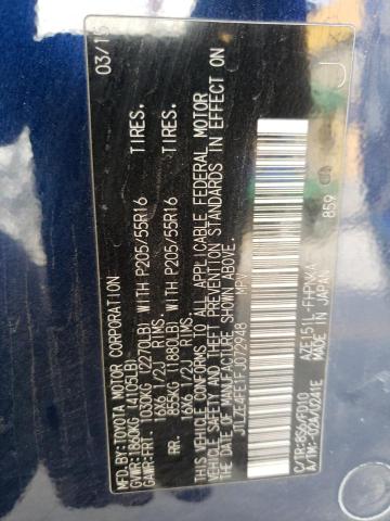 JTLZE4FE1FJ072948 - 2015 TOYOTA SCION XB 蓝色 照片 13