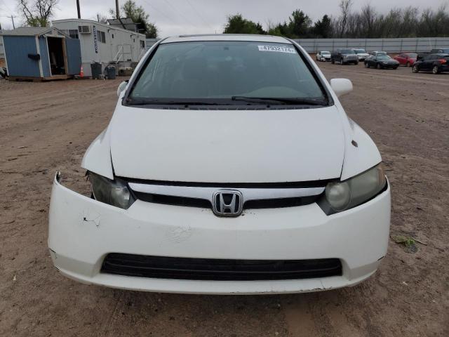 1HGFA16928L094414 - 2008 HONDA CIVIC EXL WHITE photo 5