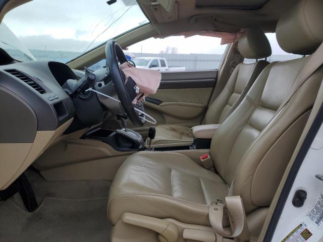 1HGFA16928L094414 - 2008 HONDA CIVIC EXL თეთრი ფოტო 7