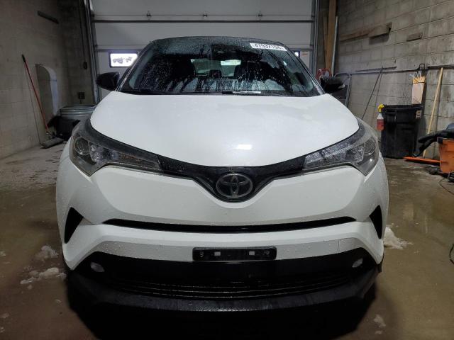 JTNKHMBX8K1036482 - 2019 TOYOTA C-HR XLE WHITE photo 5