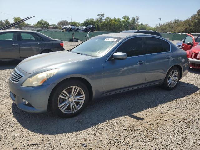 JN1CV6AP9AM407762 - 2010 INFINITI G37 BASE BLUE photo 1