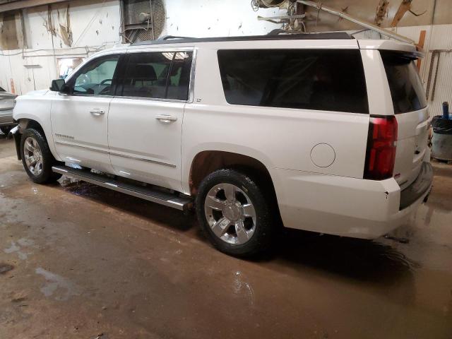 1GNSKHKC4KR148084 - 2019 CHEVROLET SUBURBAN K1500 LT WHITE photo 2