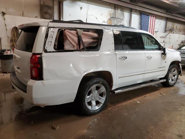 1GNSKHKC4KR148084 - 2019 CHEVROLET SUBURBAN K1500 LT WHITE photo 3