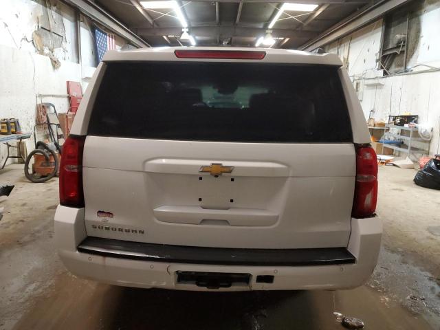 1GNSKHKC4KR148084 - 2019 CHEVROLET SUBURBAN K1500 LT WHITE photo 6