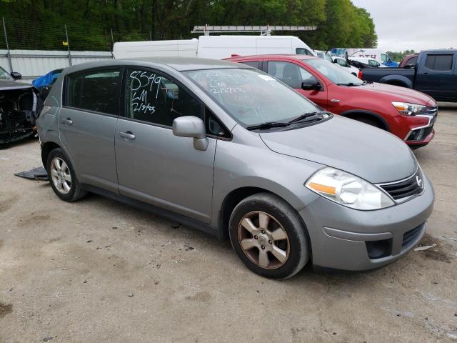 3N1BC1CP2CK249205 - 2012 NISSAN VERSA S GRAY photo 4