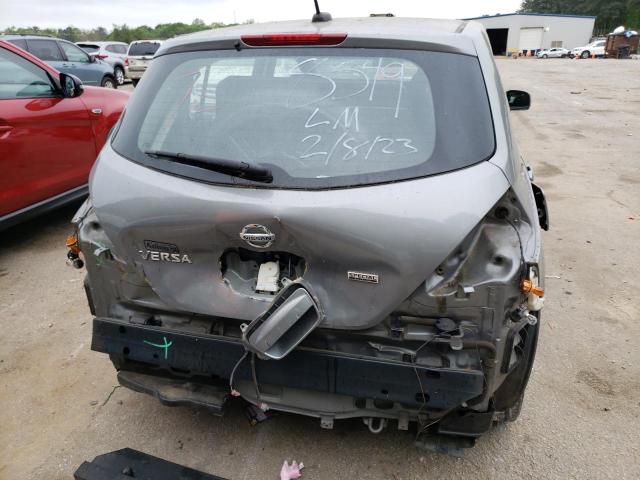 3N1BC1CP2CK249205 - 2012 NISSAN VERSA S GRAY photo 6