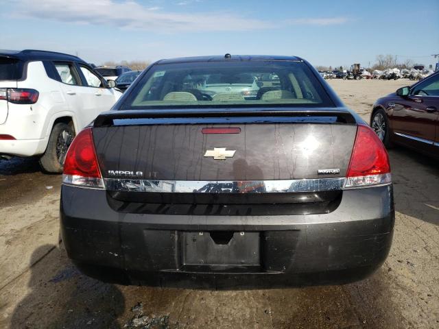 2G1WT58K389173753 - 2008 CHEVROLET IMPALA LT BLACK photo 6