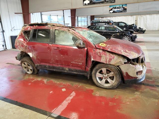 1C4NJDEBXCD600039 - 2012 JEEP COMPASS LATITUDE BURGUNDY photo 4