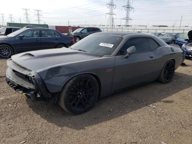 2C3CDZFJ4JH149731 - 2018 DODGE CHALLENGER R/T 392 GRAY photo 1