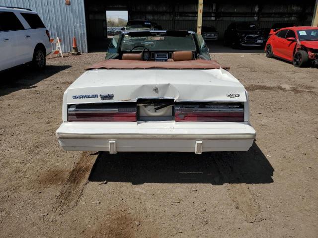 1C3BC55D8CG156148 - 1982 CHRYSLER LEBARON MEDALLION WHITE photo 6