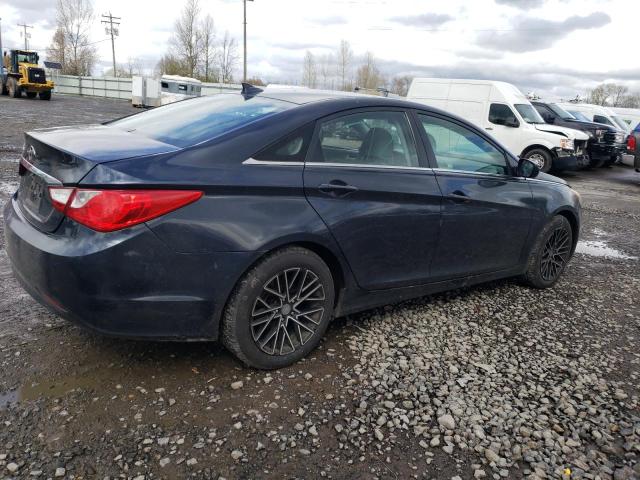 5NPEB4ACXDH760848 - 2013 HYUNDAI SONATA GLS BLACK photo 3