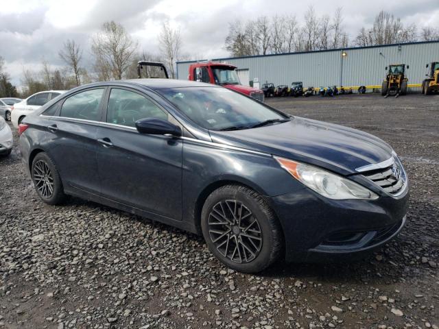 5NPEB4ACXDH760848 - 2013 HYUNDAI SONATA GLS BLACK photo 4