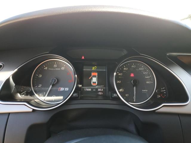 WAU3GAFR1DA005015 - 2013 AUDI S5 PRESTIGE WHITE photo 9