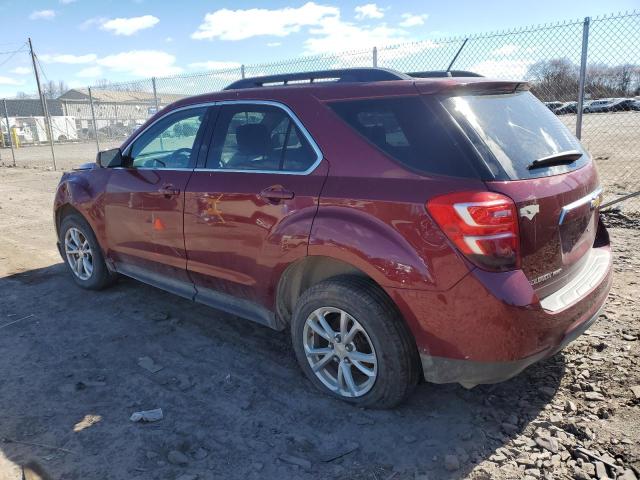 2GNFLFEK9H6219094 - 2017 CHEVROLET EQUINOX LT RED photo 2