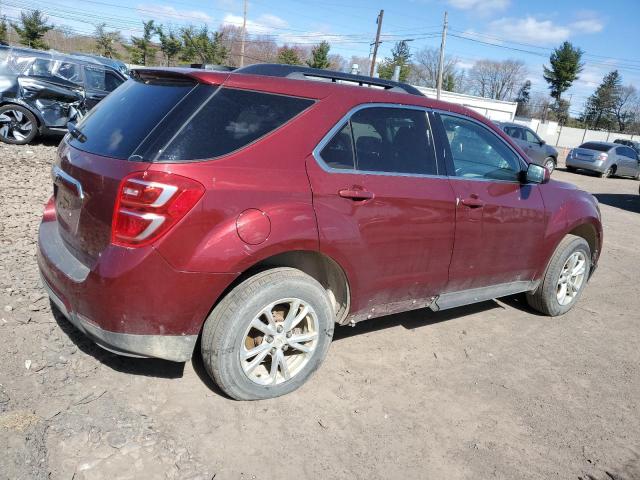 2GNFLFEK9H6219094 - 2017 CHEVROLET EQUINOX LT RED photo 3