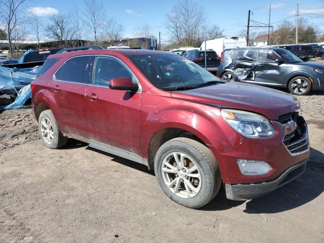 2GNFLFEK9H6219094 - 2017 CHEVROLET EQUINOX LT RED photo 4