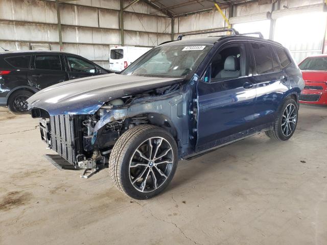 5UXTS3C53K0Z05348 - 2019 BMW X3 XDRIVEM40I BLUE photo 1