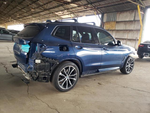 5UXTS3C53K0Z05348 - 2019 BMW X3 XDRIVEM40I BLUE photo 3