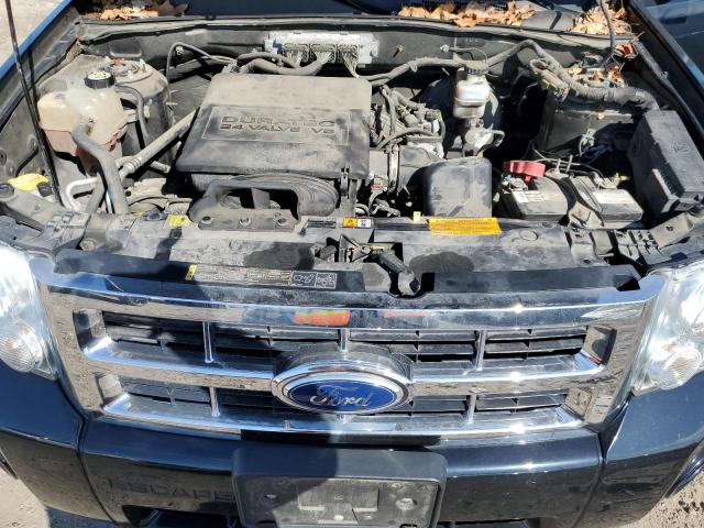 1FMCU9DG0CKA56862 - 2012 FORD ESCAPE XLT BLACK photo 11