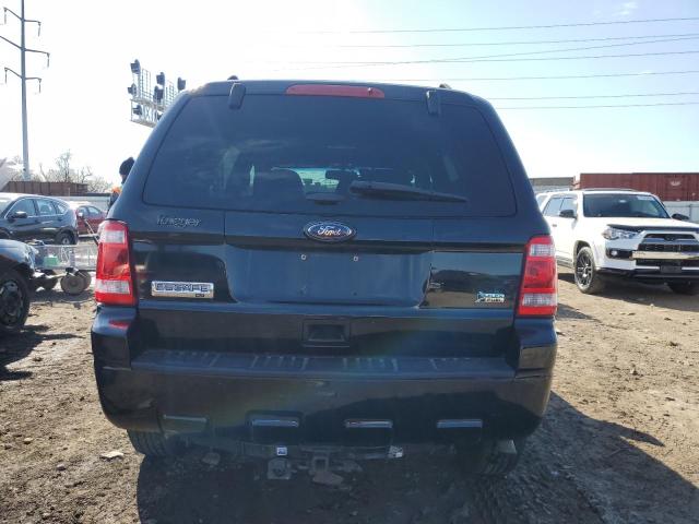 1FMCU9DG0CKA56862 - 2012 FORD ESCAPE XLT BLACK photo 6