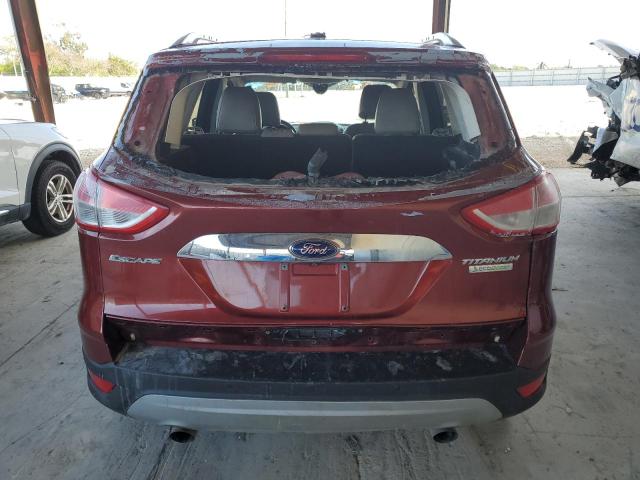 1FMCU0JX4GUC42107 - 2016 FORD ESCAPE TITANIUM BURGUNDY photo 6