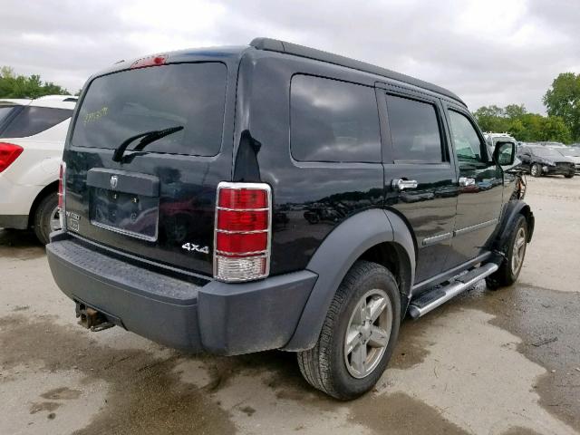 1D8GU28K17W656558 - 2007 DODGE NITRO SXT  photo 4