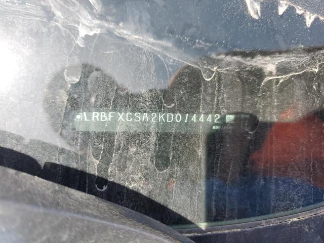 LRBFXCSA2KD014442 - 2019 BUICK ENVISION ESSENCE RED photo 14