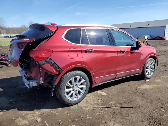 LRBFXCSA2KD014442 - 2019 BUICK ENVISION ESSENCE RED photo 3