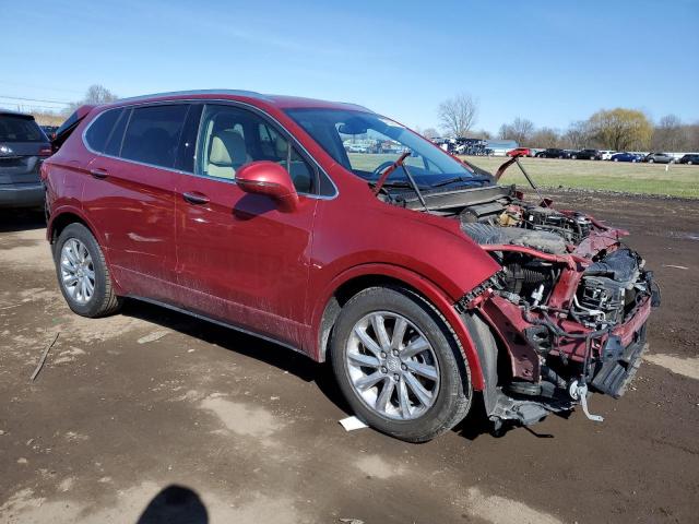 LRBFXCSA2KD014442 - 2019 BUICK ENVISION ESSENCE RED photo 4