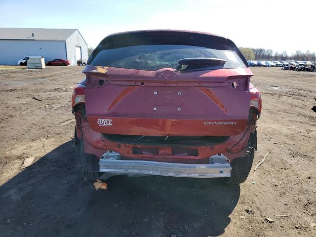 LRBFXCSA2KD014442 - 2019 BUICK ENVISION ESSENCE RED photo 6