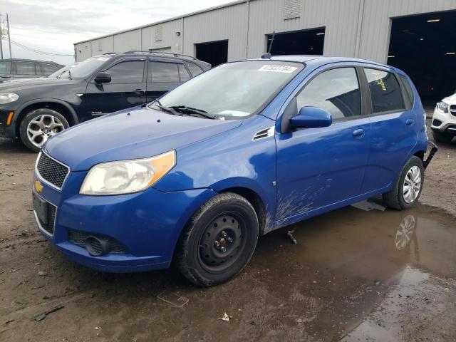 KL1TD66E59B305980 - 2009 CHEVROLET AVEO LS BLUE photo 1