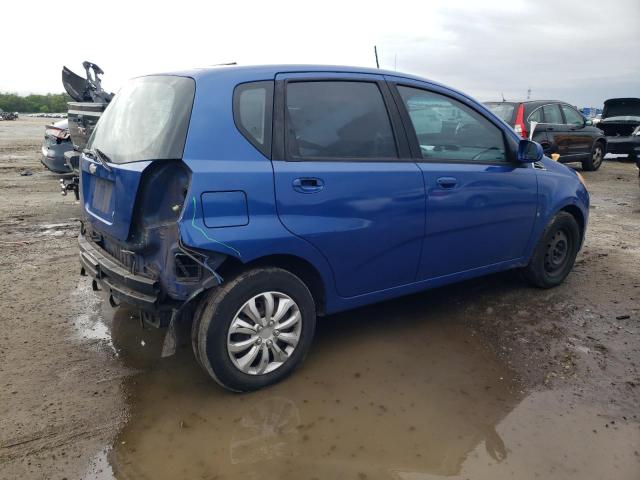 KL1TD66E59B305980 - 2009 CHEVROLET AVEO LS Mavi foto 3