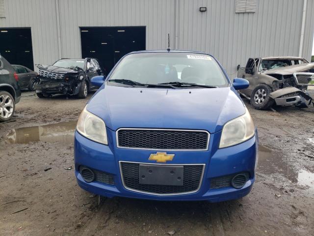 KL1TD66E59B305980 - 2009 CHEVROLET AVEO LS BLUE photo 5