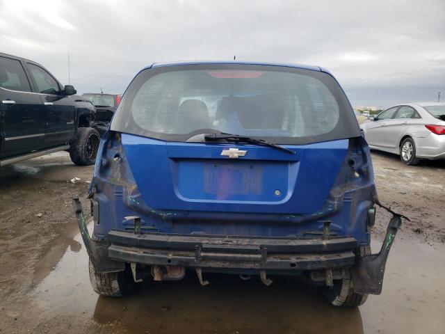 KL1TD66E59B305980 - 2009 CHEVROLET AVEO LS BLUE photo 6