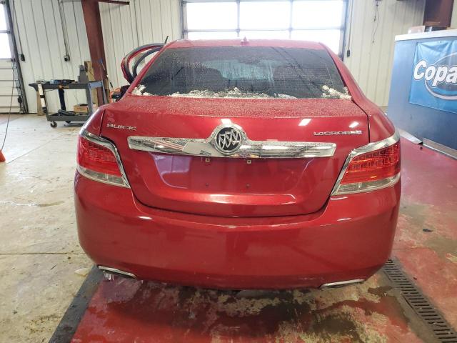 1G4GC5E30CF345869 - 2012 BUICK LACROSSE BURGUNDY photo 6