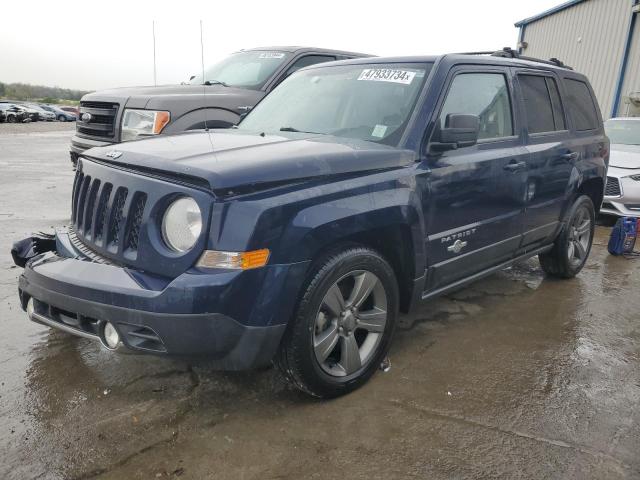 1C4NJPFAXED600648 - 2014 JEEP PATRIOT LATITUDE BLUE photo 1