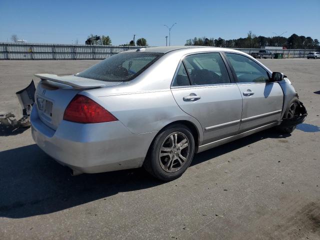 1HGCM56826A091904 - 2006 HONDA ACCORD EX SILVER photo 3