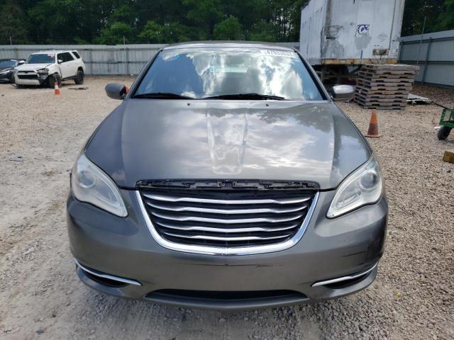 1C3CCBAB6CN262133 - 2012 CHRYSLER 200 LX GRAY photo 5