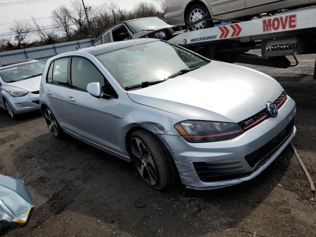 3VW4T7AU3FM037372 - 2015 VOLKSWAGEN GTI SILVER photo 4