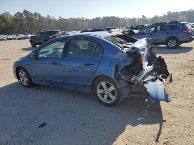 1HGFA15877L043448 - 2007 HONDA CIVIC EX BLUE photo 2