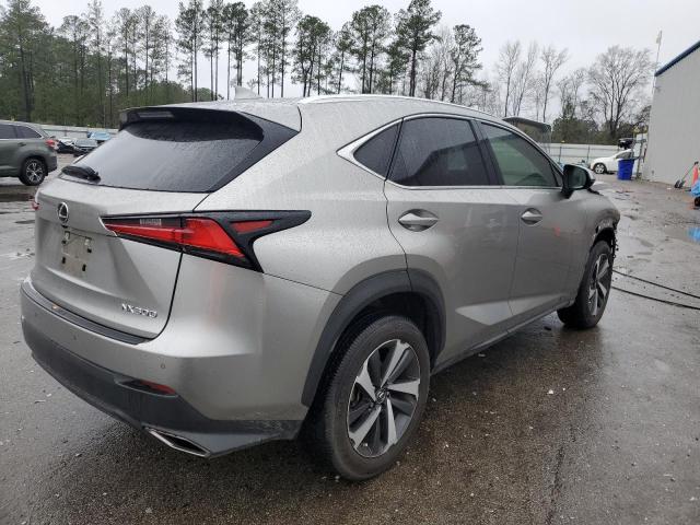 JTJGARBZ0M5033534 - 2021 LEXUS NX 300 BASE ვერცხლისფერი ფოტო 3