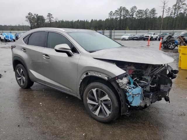 JTJGARBZ0M5033534 - 2021 LEXUS NX 300 BASE ვერცხლისფერი ფოტო 4