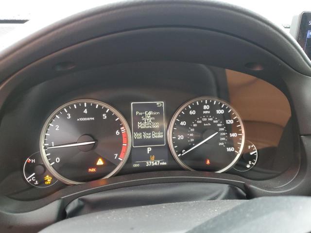 JTJGARBZ0M5033534 - 2021 LEXUS NX 300 BASE ვერცხლისფერი ფოტო 9