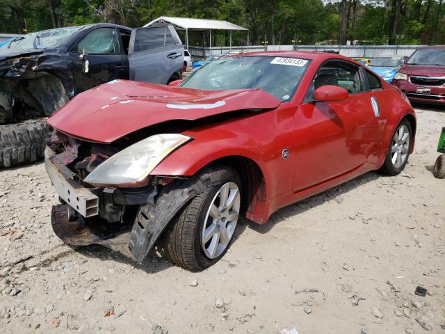 JN1AZ34D33T108420 - 2003 NISSAN 350Z COUPE RED photo 1