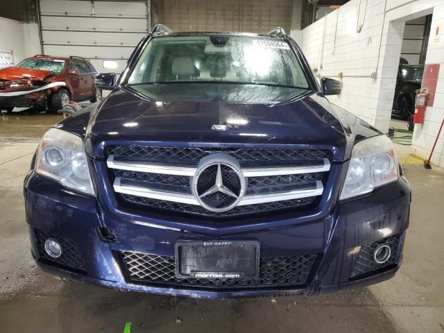 WDCGG8HB5AF365555 - 2010 MERCEDES-BENZ GLK 350 4MATIC BLUE photo 5