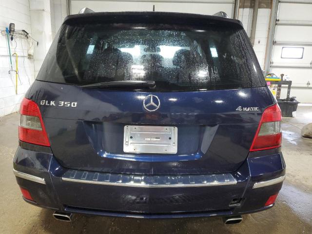 WDCGG8HB5AF365555 - 2010 MERCEDES-BENZ GLK 350 4MATIC BLUE photo 6