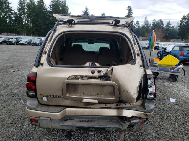 1GNET16S146127815 - 2004 CHEVROLET TRAIL BLAZ EXT LS BEIGE photo 6