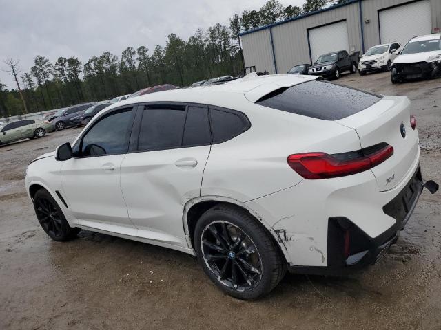 5UX33DT04R9U63385 - 2024 BMW X4 XDRIVE30I WHITE photo 2