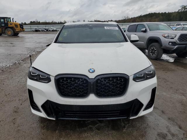 5UX33DT04R9U63385 - 2024 BMW X4 XDRIVE30I WHITE photo 5