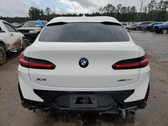 5UX33DT04R9U63385 - 2024 BMW X4 XDRIVE30I WHITE photo 6